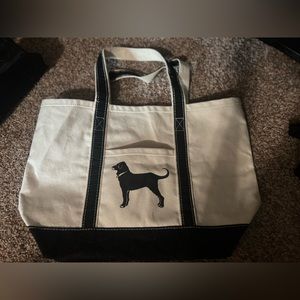 Black Dog Tote Bag